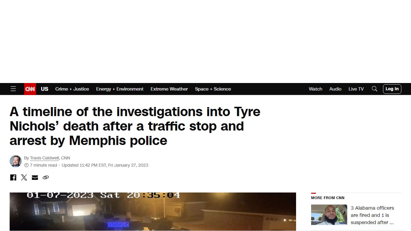 A timeline of the investigations into Tyre Nichols' death after a ...